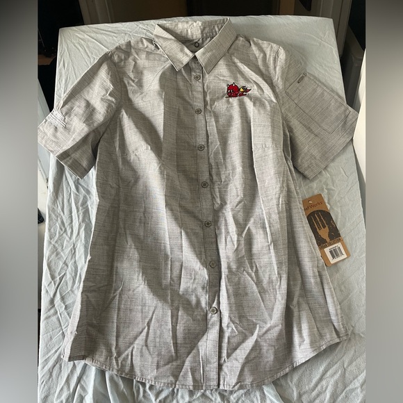 URBAN COLLECTION By Chef Works NWT Chef Work Woman’s Shirt Top W/ Devil- Small - Picture 1 of 15